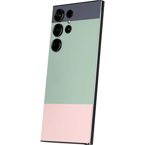 Striped Spring Colors Galaxy S25 Ultra Skin